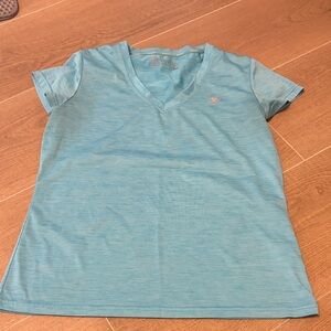Ariat Light Blue Short Sleeve V-Neck Tee